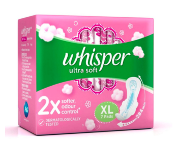 WHISPER ULTRA SOFT PINK XL 6PADS